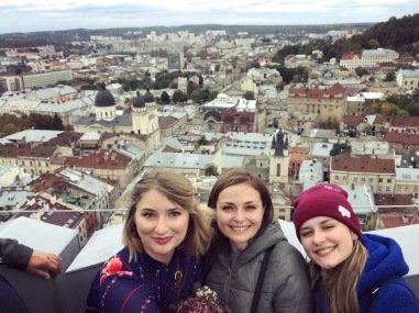 At the top of Lviv!